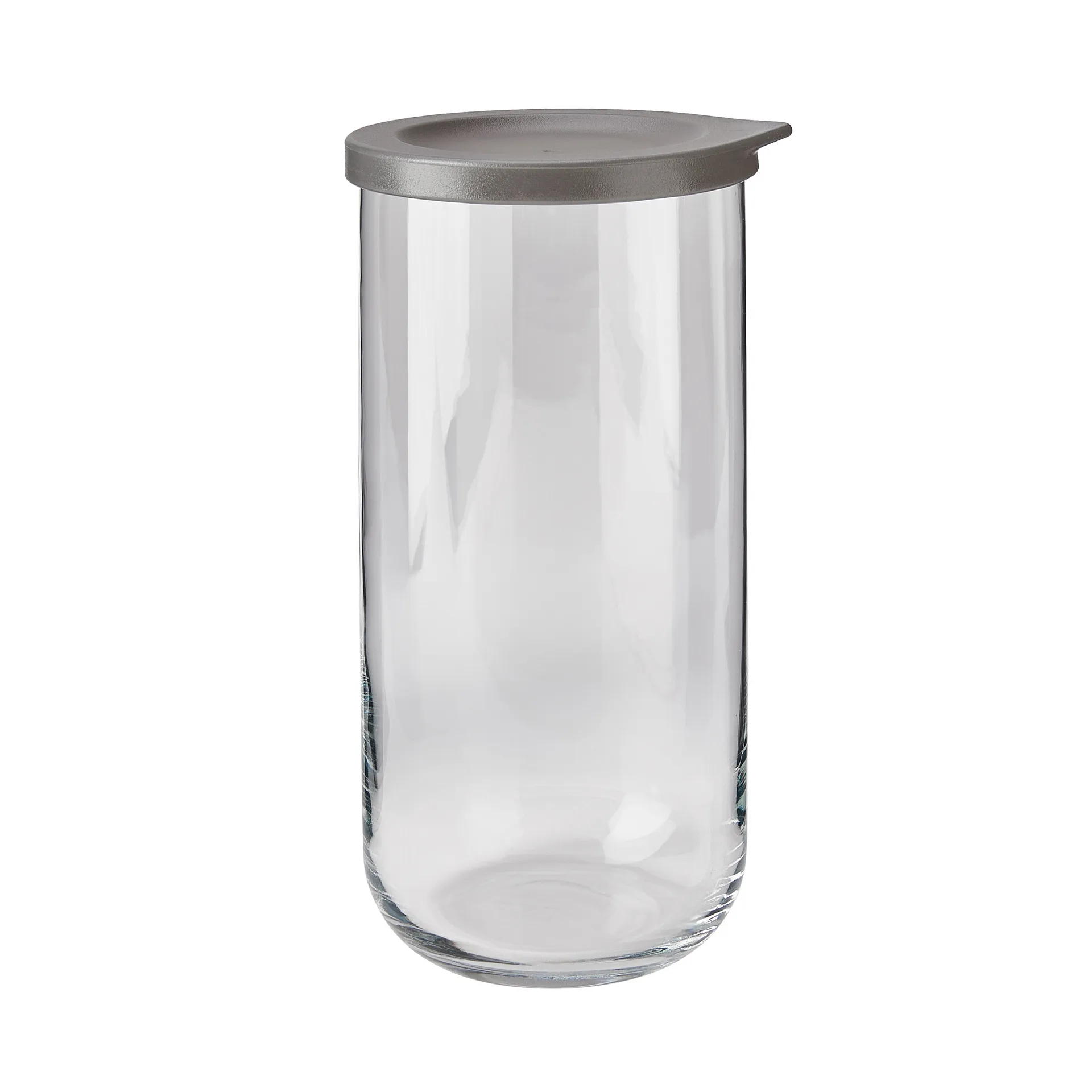 Café storage jar with lid 1.4 liter, Clear Aida