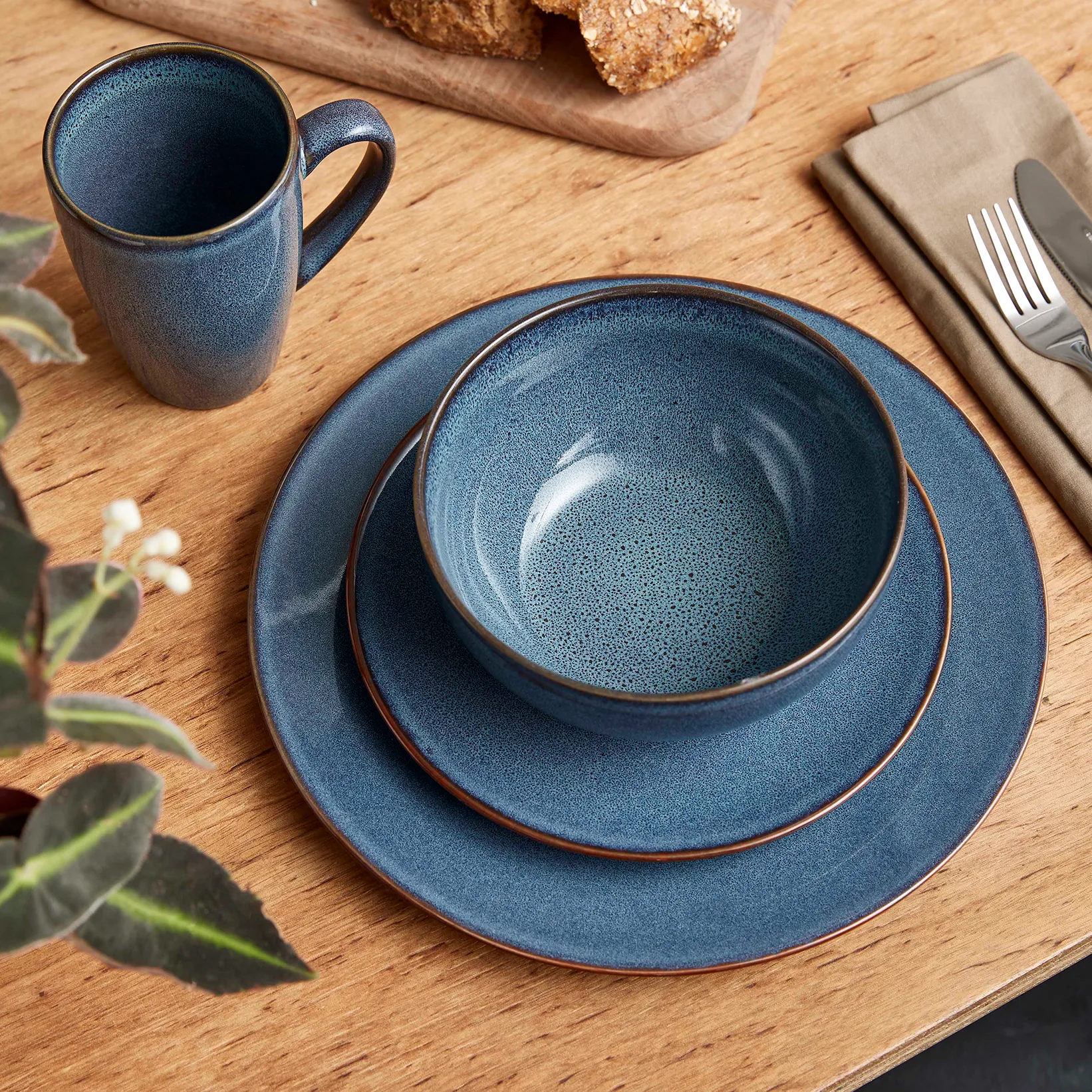 Ceramic Workshop bowl Ø15 cm, svale Aida