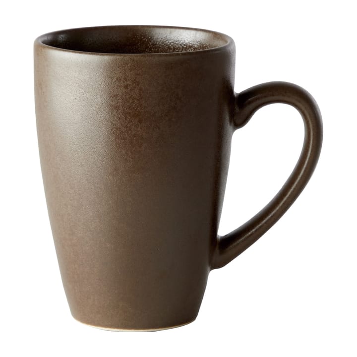 Ceramic Workshop cup 35 cl - Chestnut-matte brown - Aida