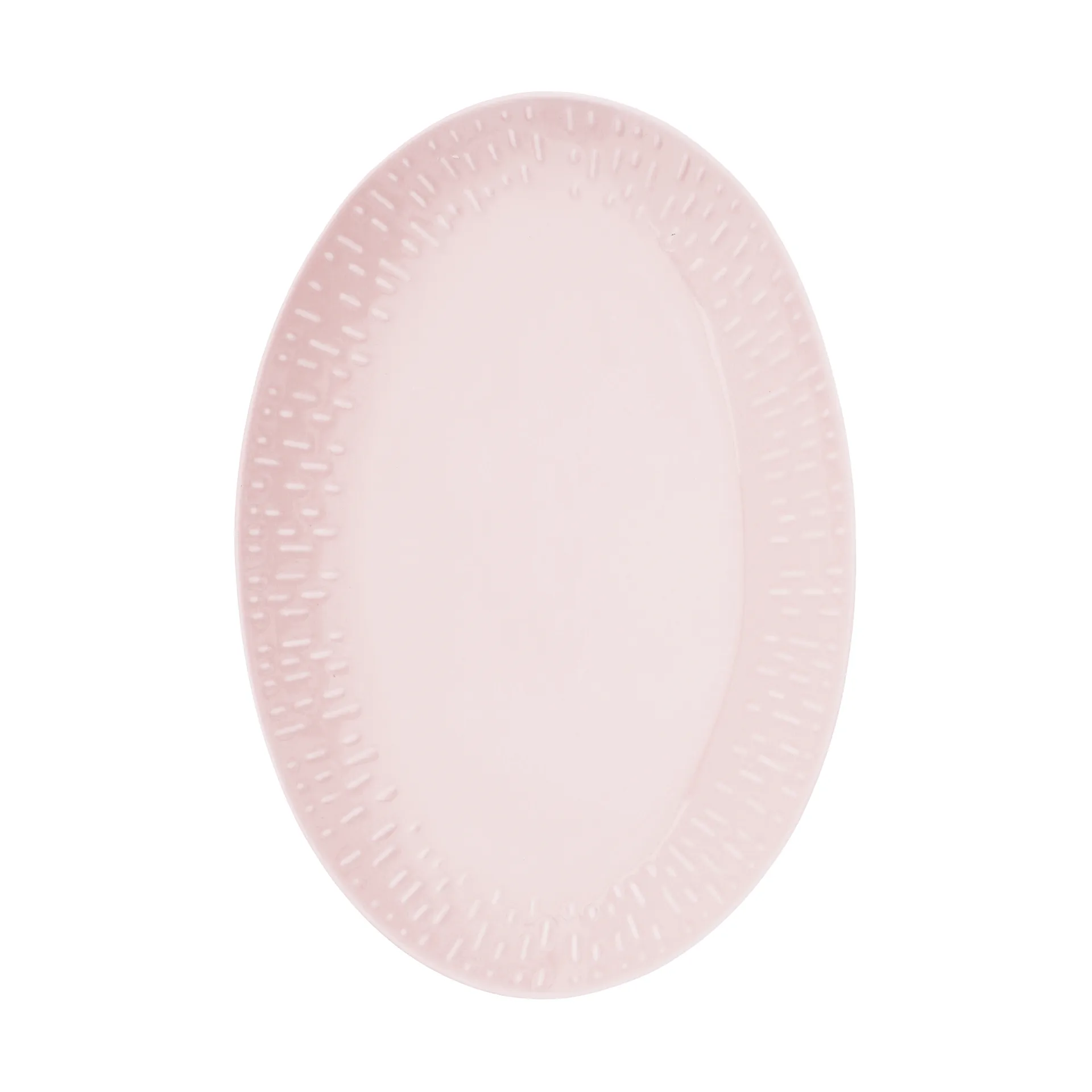 Confetti oval platter, Candyfloss, 25.5x36 cm Aida
