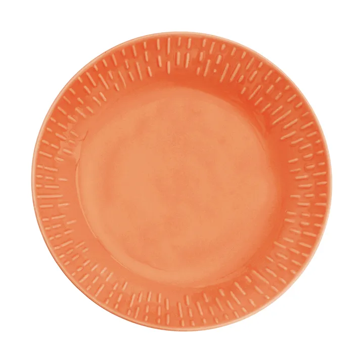 Confetti pasta plate - Apricot, Ø23 cm - Aida