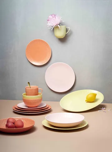 Confetti pasta plate - Candyfloss, Ø23 cm - Aida
