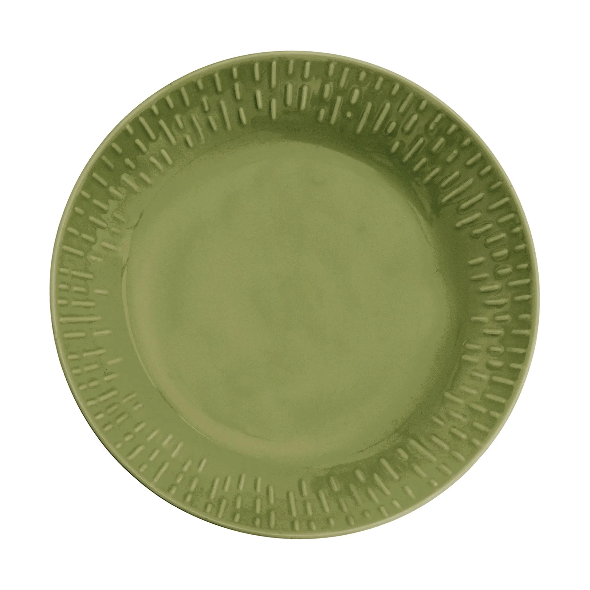 Confetti pasta plate, Olive, Ø23 cm Aida