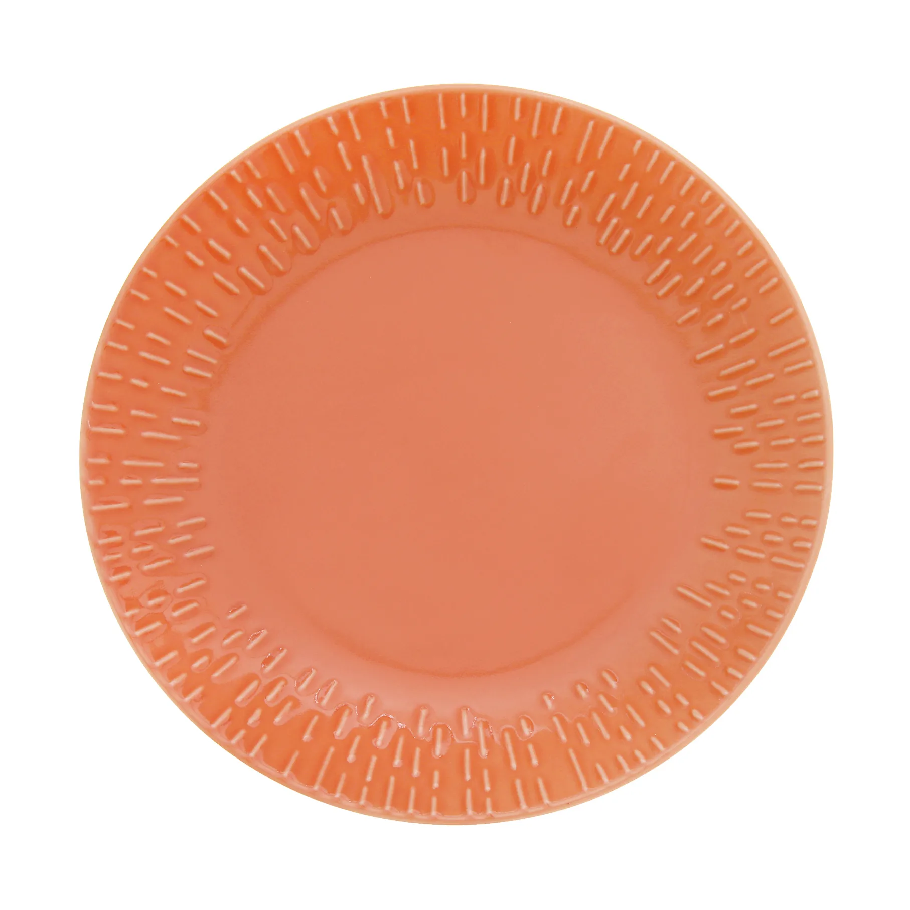Confetti plate, Apricot, Ø21 cm Aida