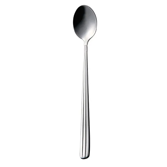Aida Groovy Cafe latte-spoon stainless steel | Scandinavian Design | Tea & coffee spoons | Silver-coloured