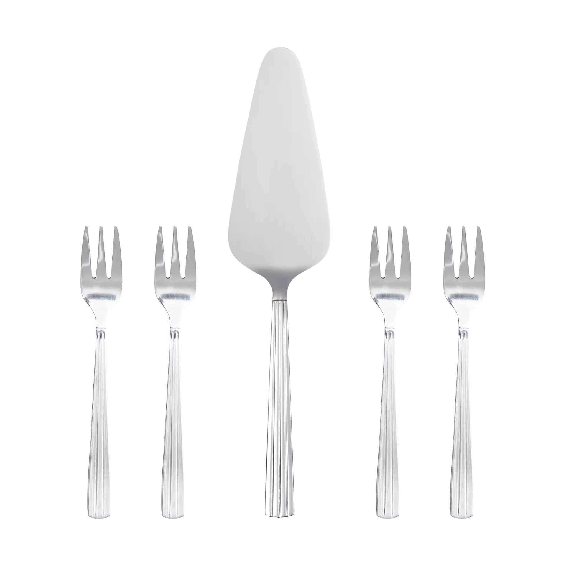 Groovy cake utensils set 5 pieces, Stainless steel Aida