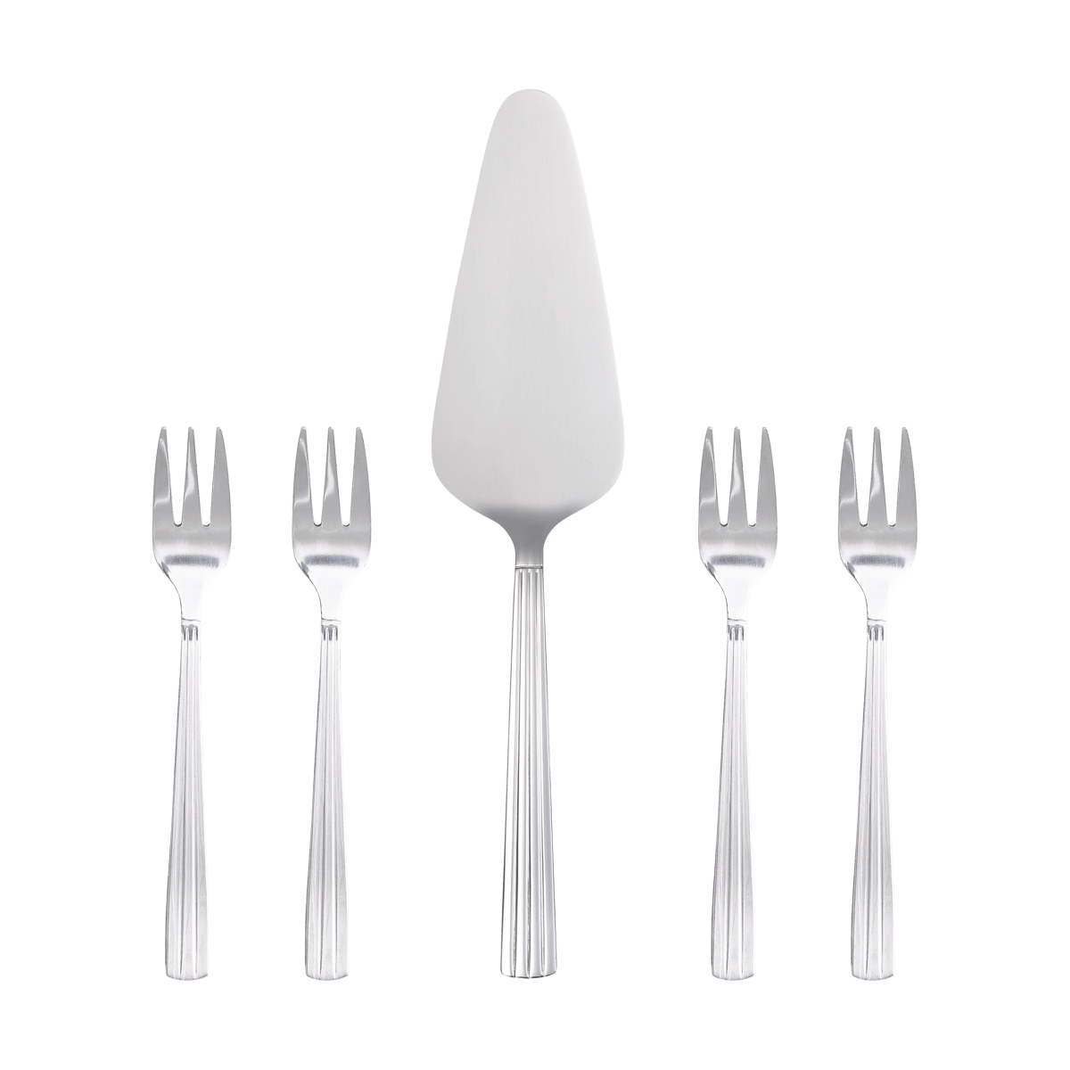 Aida Groovy cake utensils set 5 pieces Stainless steel