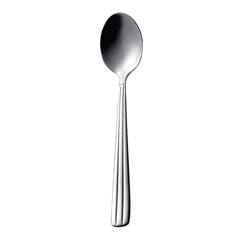 Groovy coffee spoon - stainless steel - Aida
