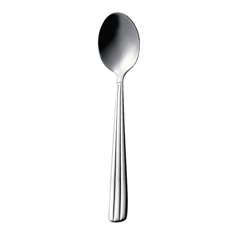 Aida Groovy coffee spoon stainless steel | Scandinavian Design | Tea & coffee spoons | Silver-coloured