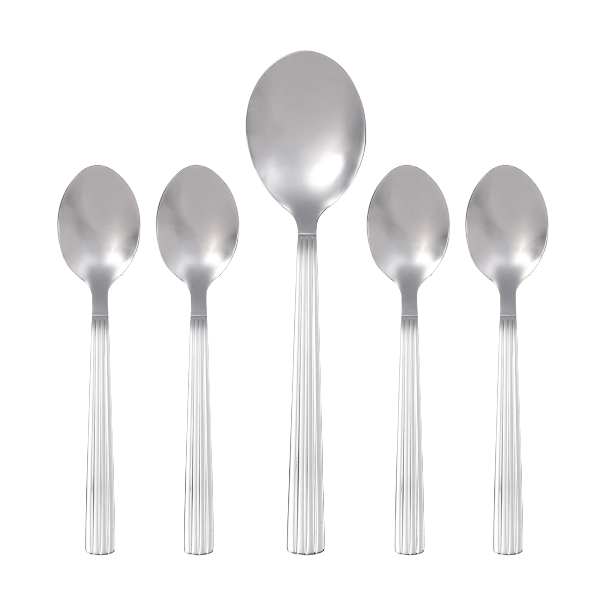 Aida Groovy cutlery set 5 pieces Stainless steel