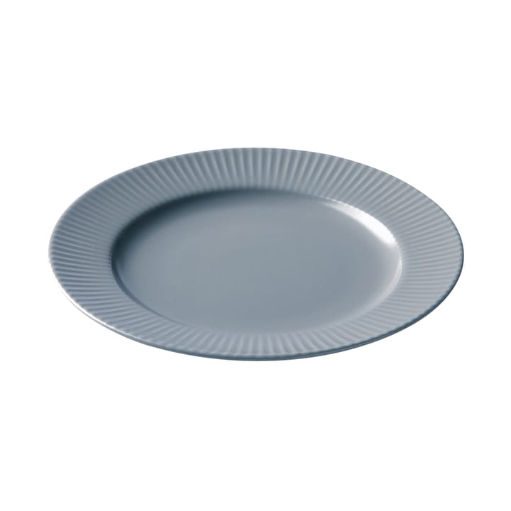 Groovy plate Ø 21 cm - grey - Aida