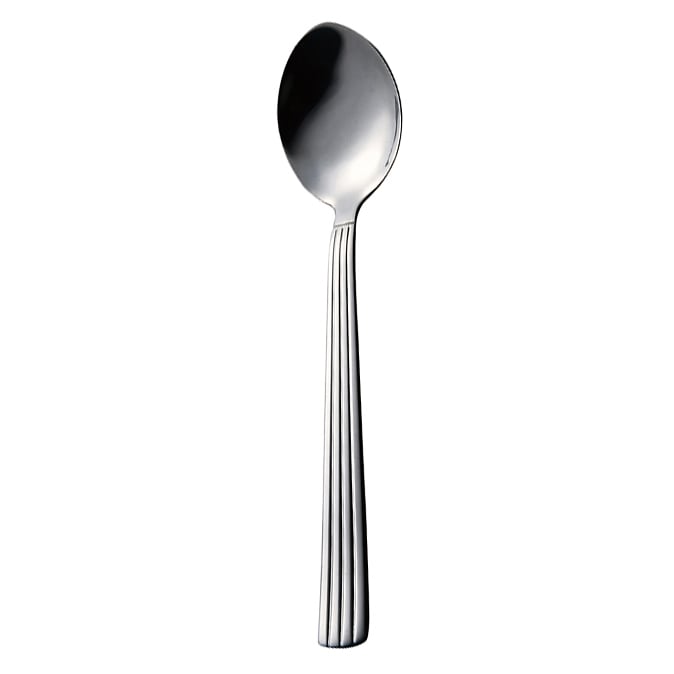 Aida Groovy tablespoon stainless steel | Scandinavian Design | Table cutlery | Silver-coloured