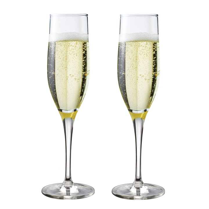 Passion champagne glasses 2-pack - 17 cl - Aida
