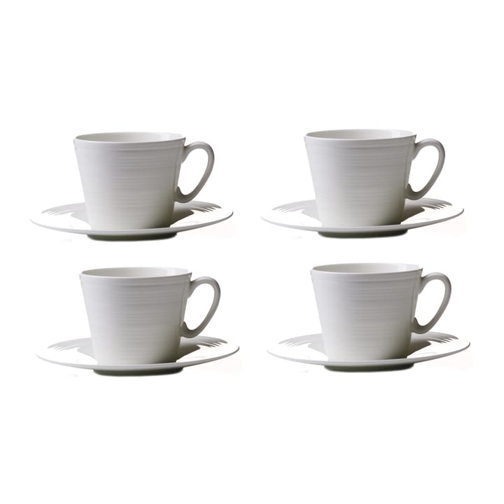 Passion coffee cup ans saucer 4-pack - 30 cl - Aida