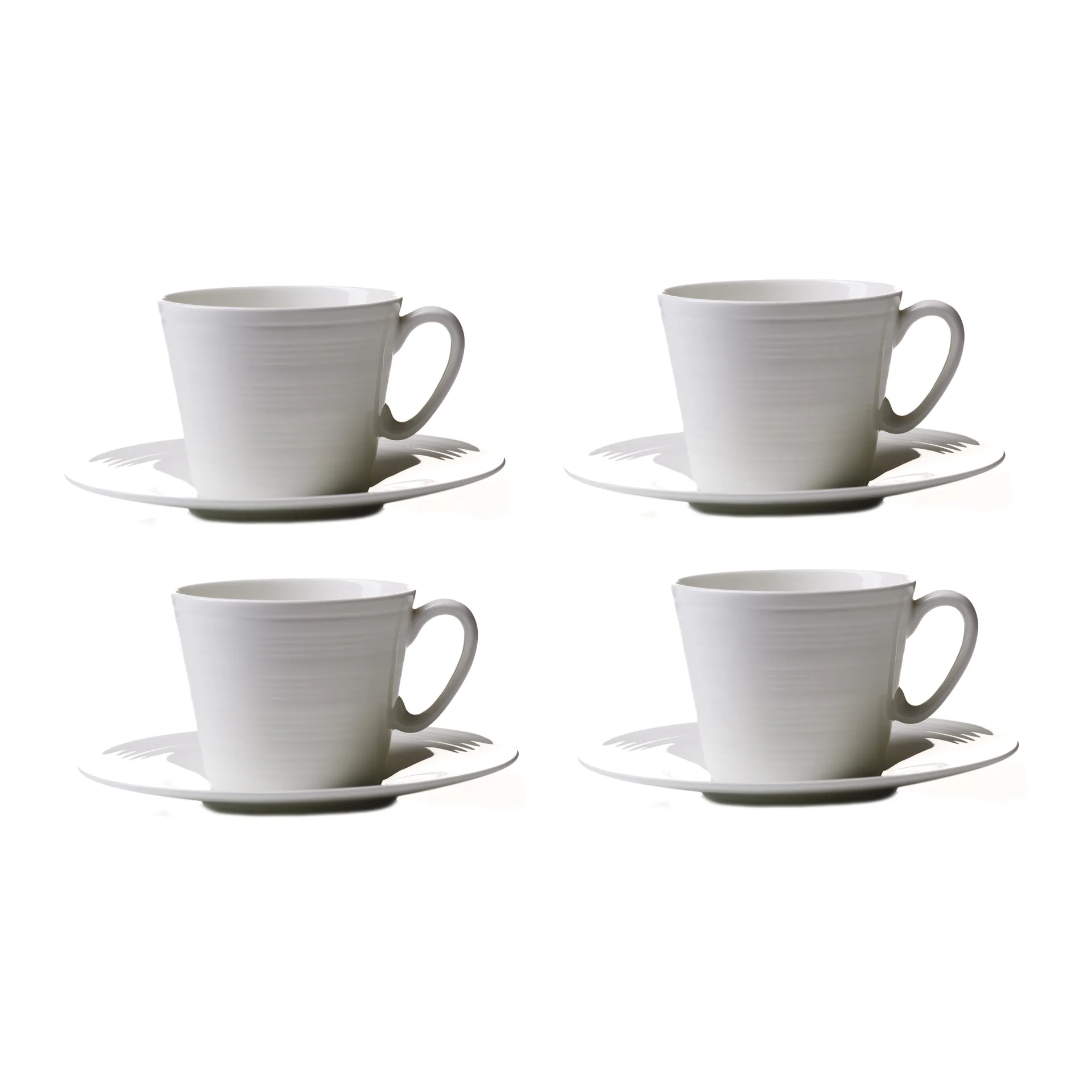 Passion coffee cup ans saucer 4-pack, 30 cl Aida