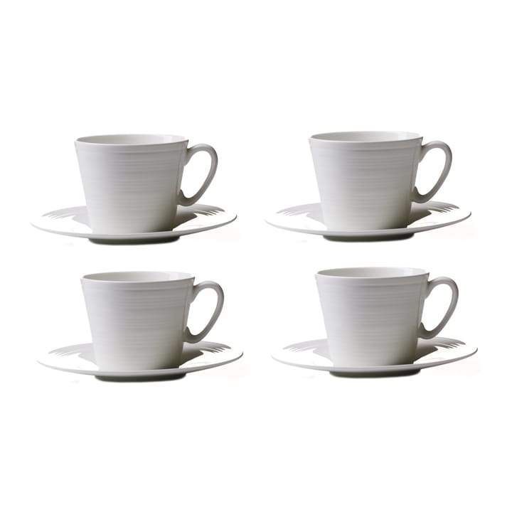 Passion coffee cup ans saucer 4-pack, 30 cl Aida