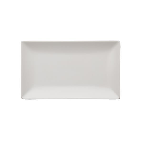 Aida Quadro plate 25x15 cm White