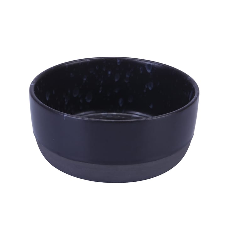 Raw bowl Ø13.5 cm - black with dots - Aida