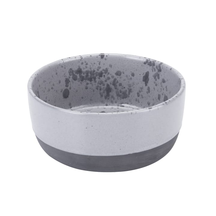 Raw bowl Ø13.5 cm - grey with dots - Aida