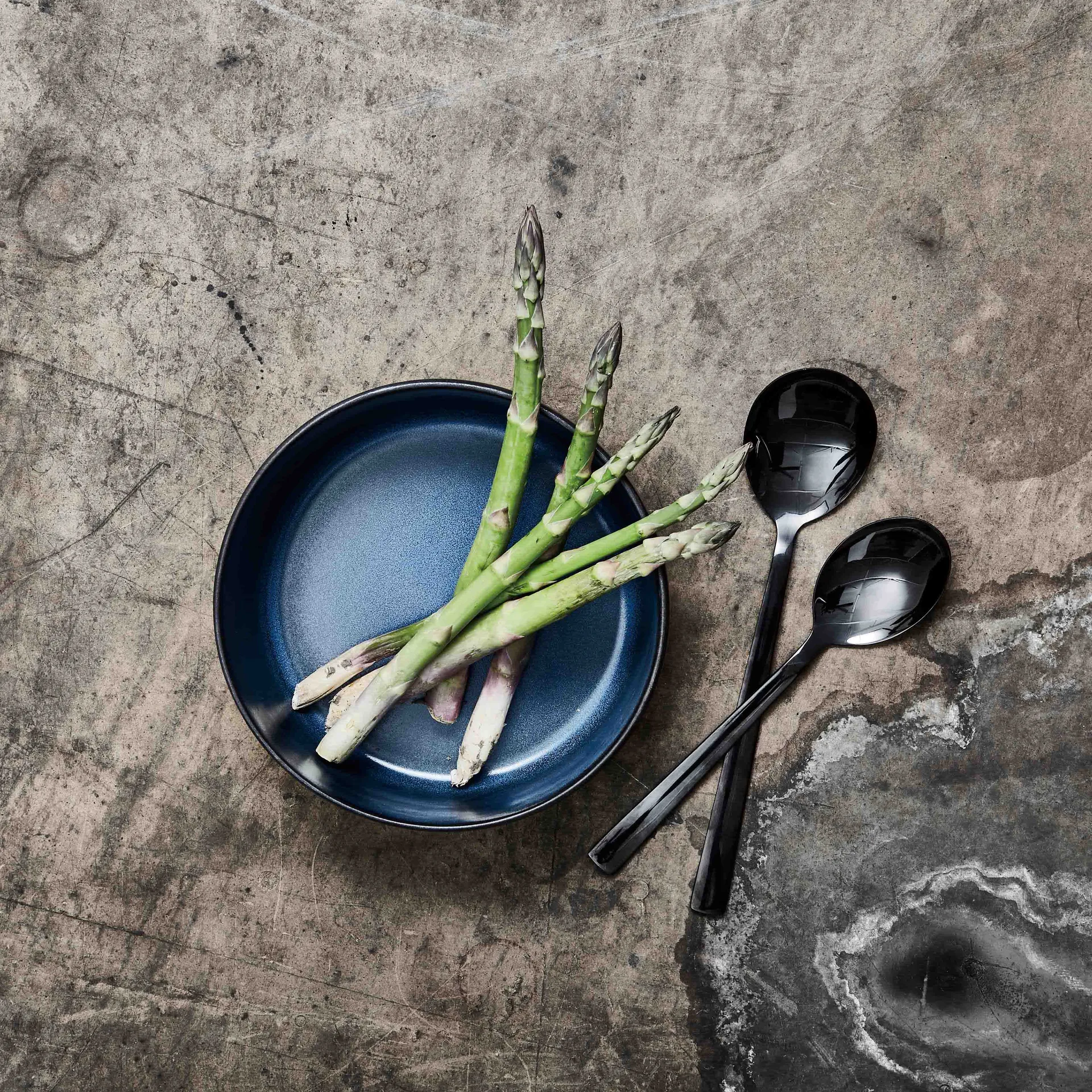 Raw bowl high Ø19.5 cm, midnight blue Aida