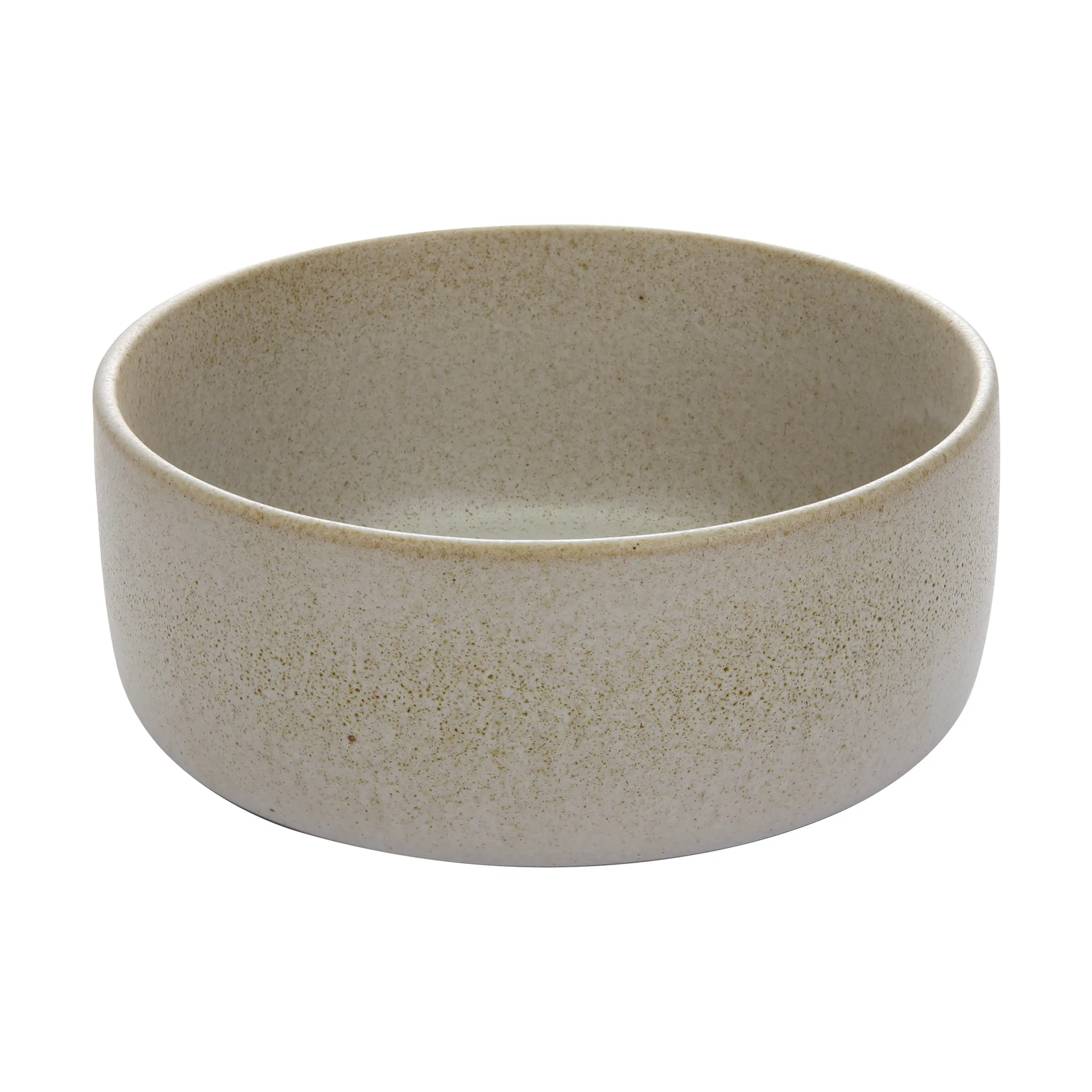 Raw bowl high Ø19.5 cm, Sandy beige Aida