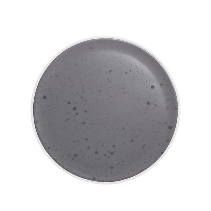 Raw cake dish 34 cm - grey with dots - Aida