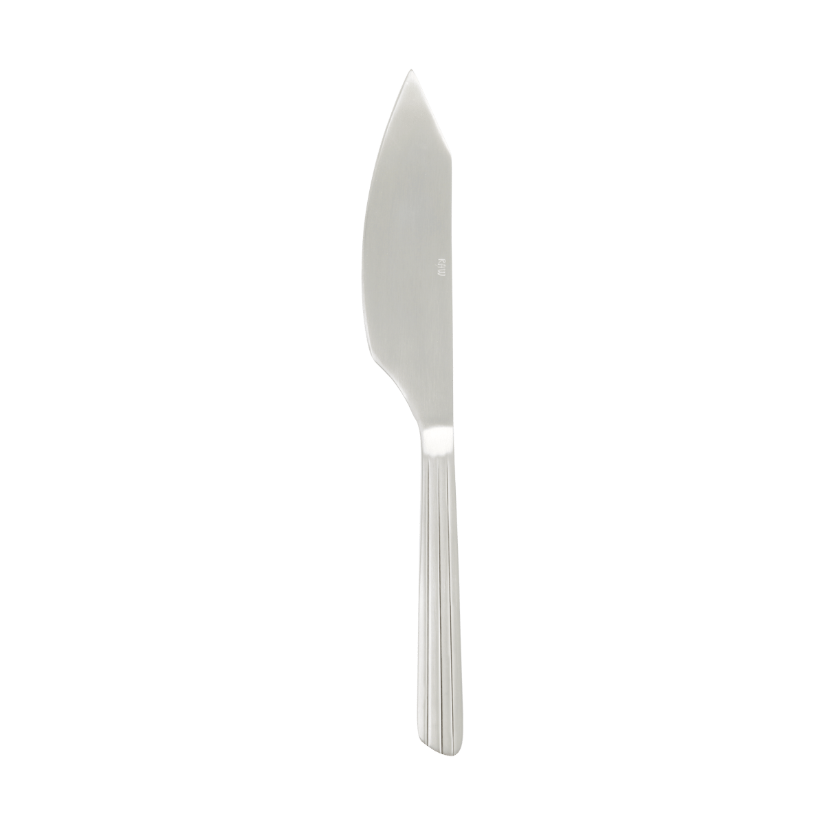 Aida Raw cake knife Steel matte | Scandinavian Design | Cake knives & servers | Silver-coloured