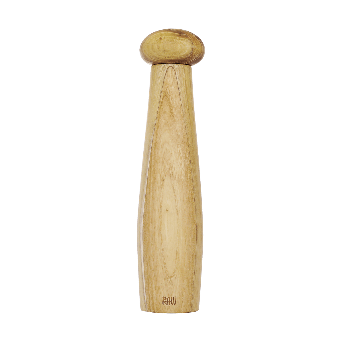 Aida Raw ceramic pepper mill Teak | Scandinavian Design | Salt & pepper grinders | Brown
