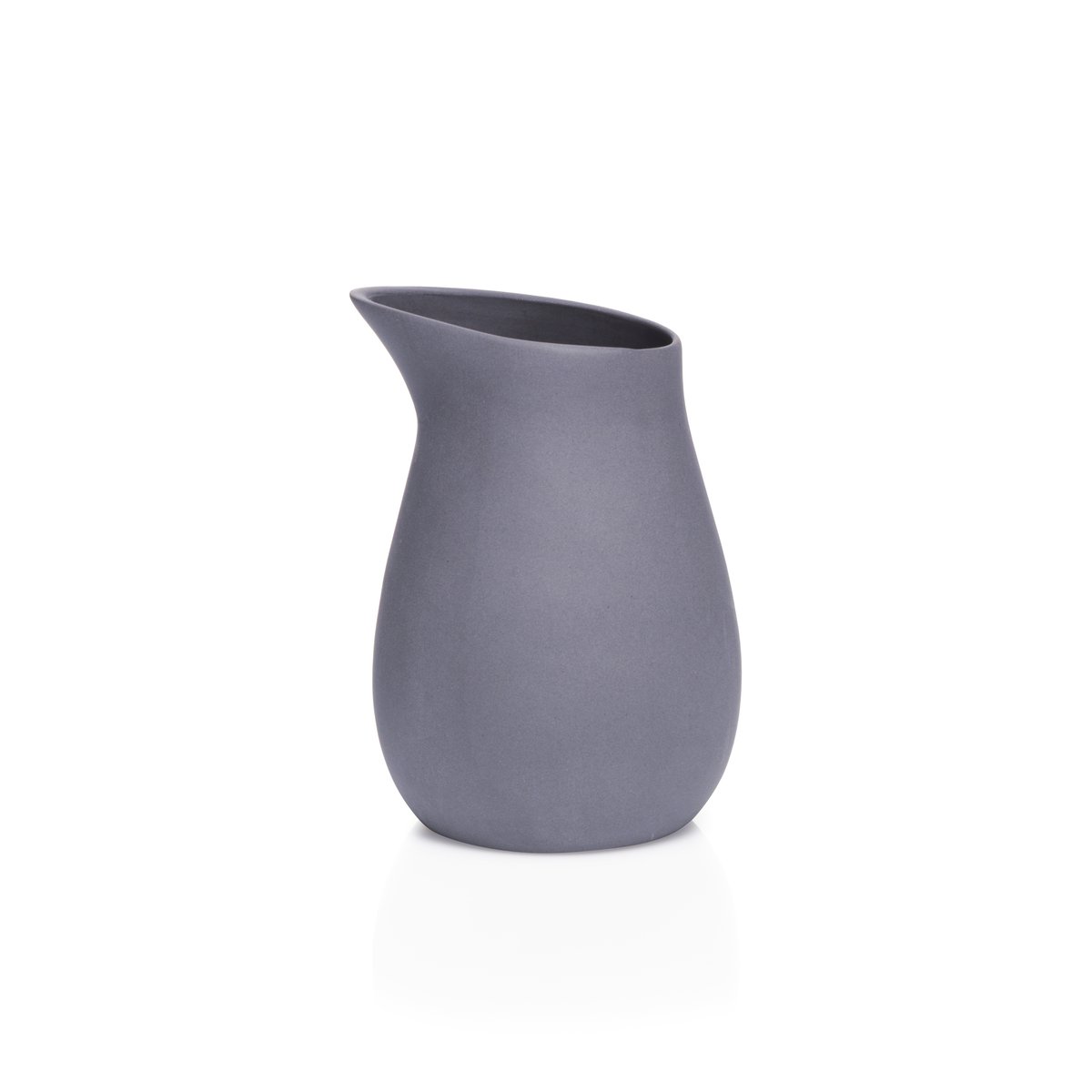 Aida Raw cream jug stoneware 20 cl grey | Scandinavian Design | Milk jugs | Grey