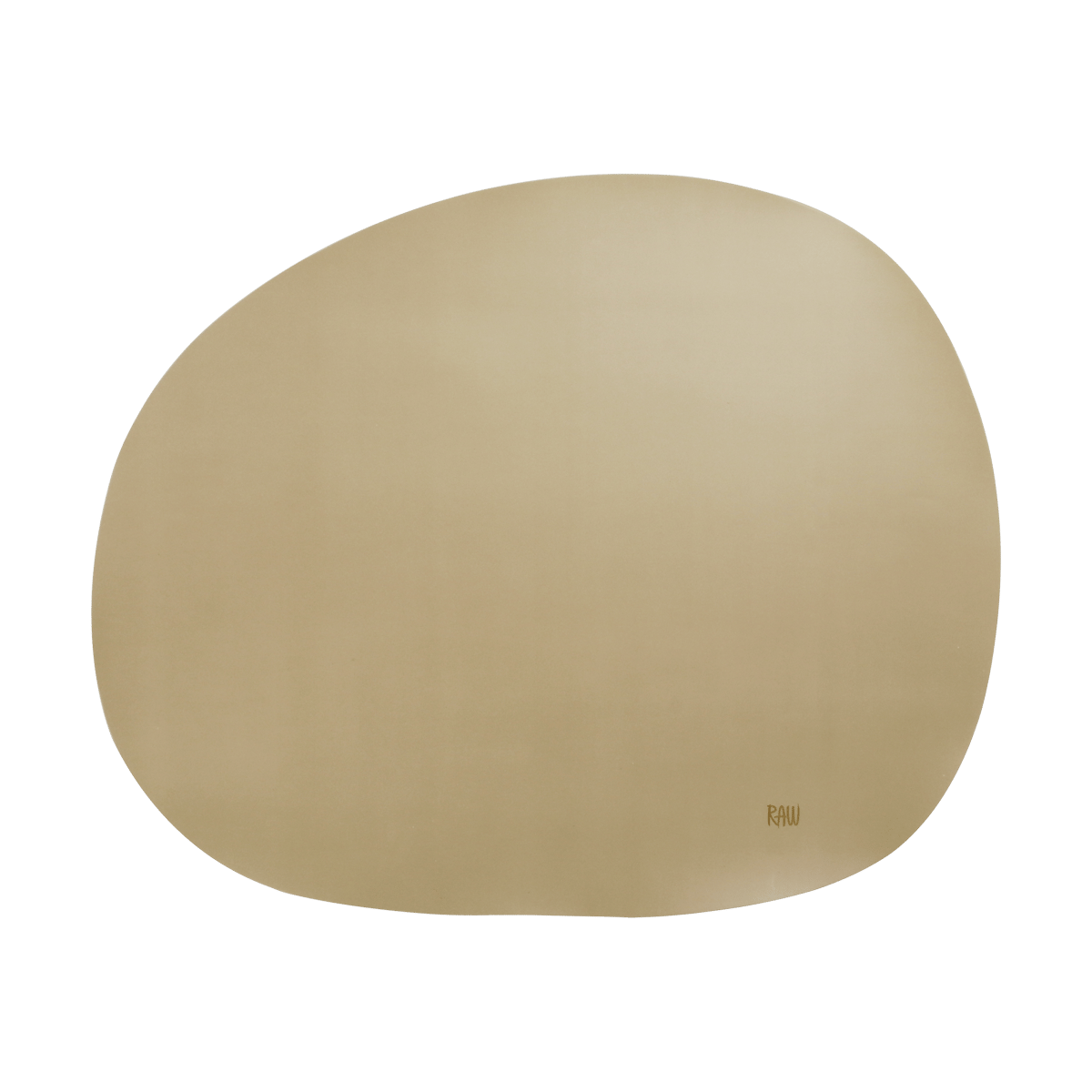 Aida Raw creative placemat silicone 41x33.5 cm Beige