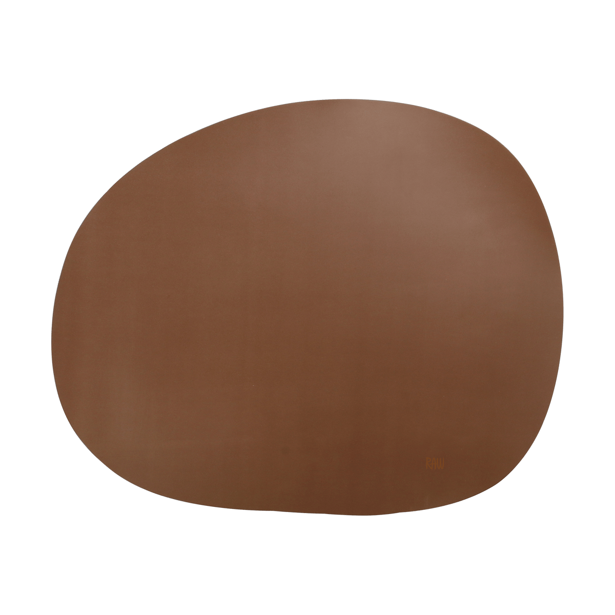 Aida Raw creative placemat silicone 41x33.5 cm Mocca