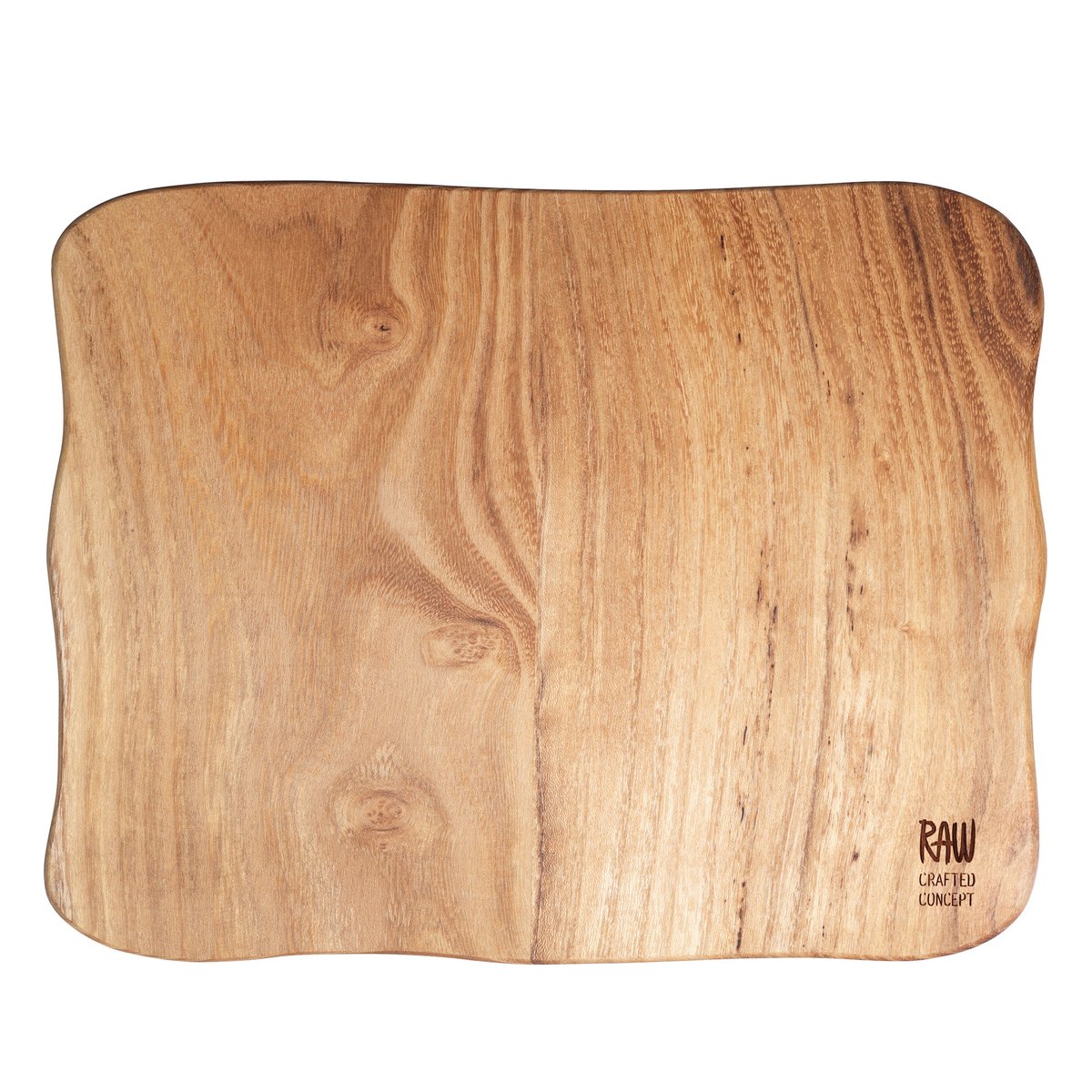 Aida Raw cutting board 40x30 cm | Scandinavian Design | Chopping boards | Brown