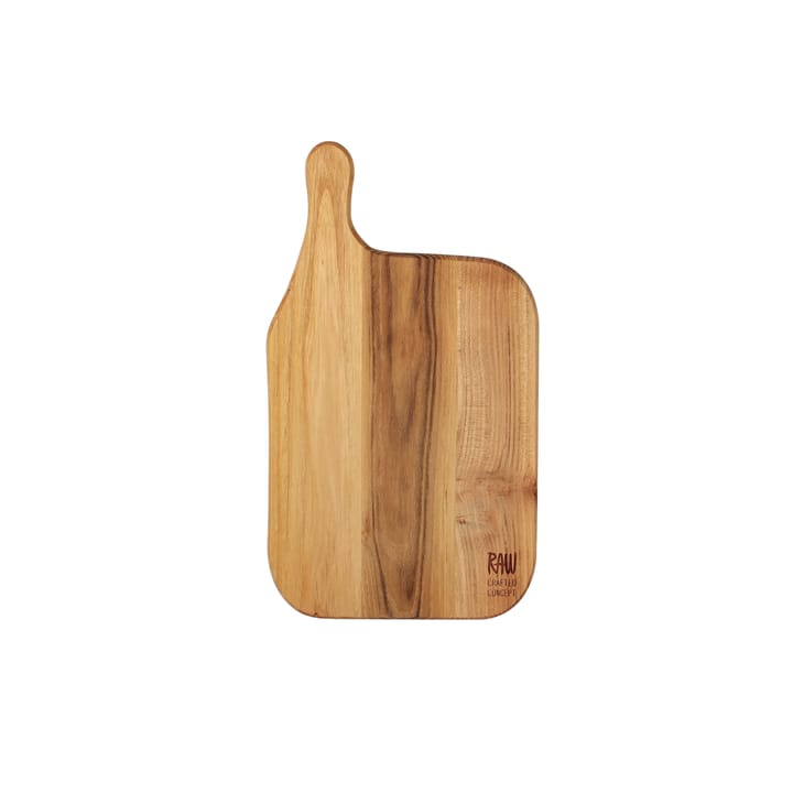 Raw cutting board teak - 32x15 cm - Aida
