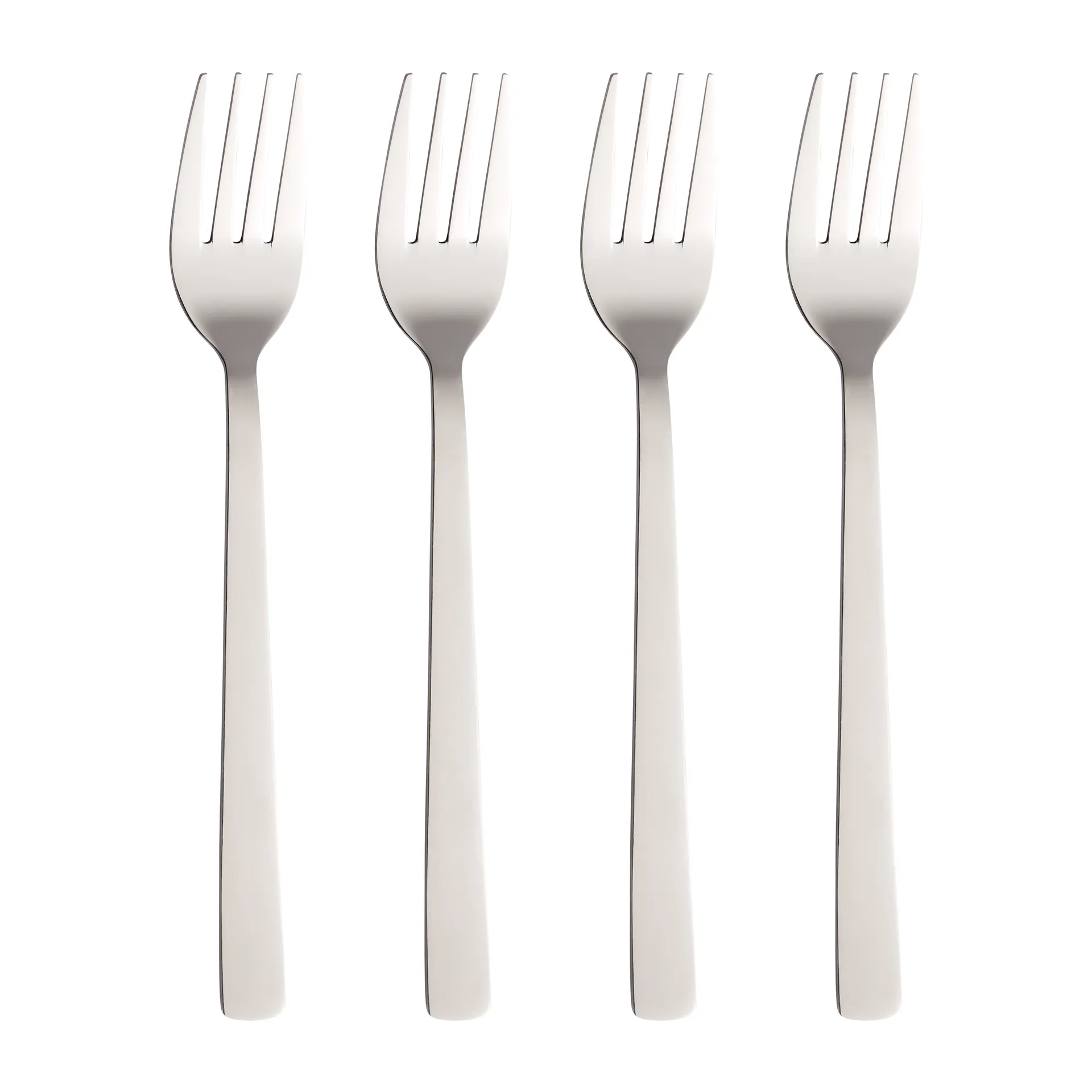 Raw dinner fork 4-pack, Stainless steel Aida