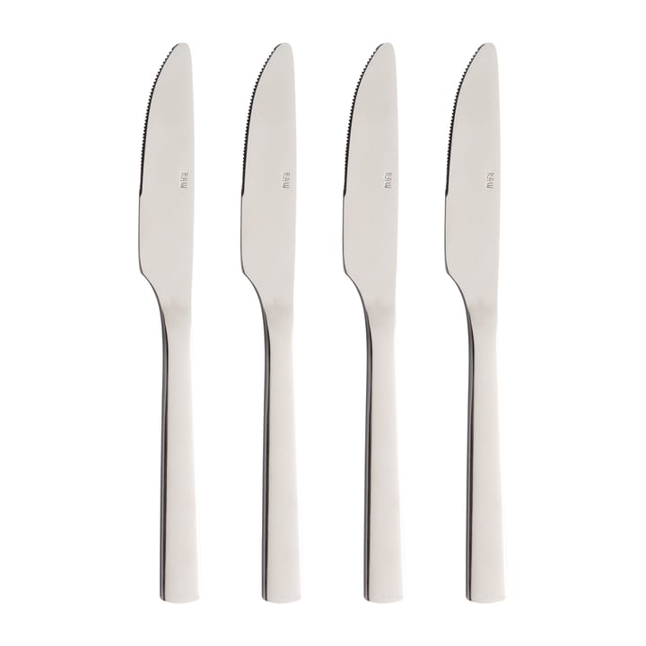 Raw dinner knife 4-pack - Stainless steel - Aida