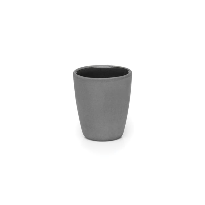 Raw egg cup stoneware, grey Aida