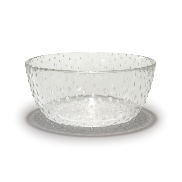 Raw glass bowl Ø14 cm - Clear - Aida