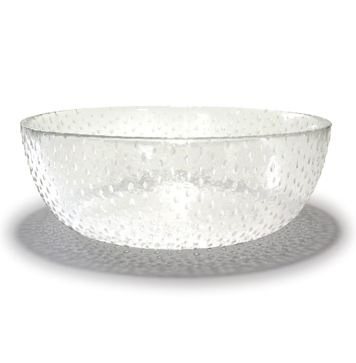 Raw glass bowl Ø26.5 cm - Clear - Aida