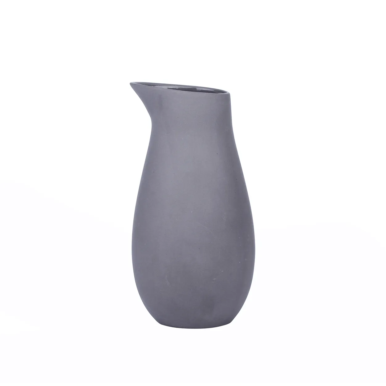 Aida Raw milk jug stoneware 0.4 l grey | Scandinavian Design | Milk jugs | Grey