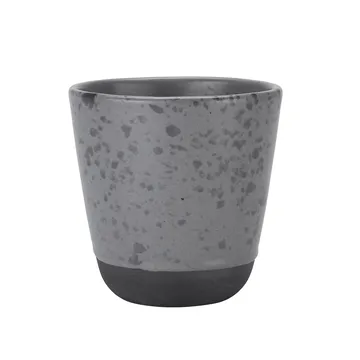 Raw mug 30 cl - grey with dots - Aida