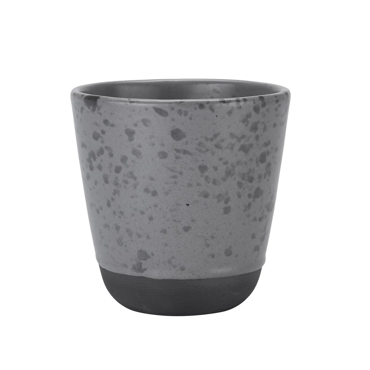 Aida Raw mug 30 cl grey with dots | Scandinavian Design | Coffee cups | Grey