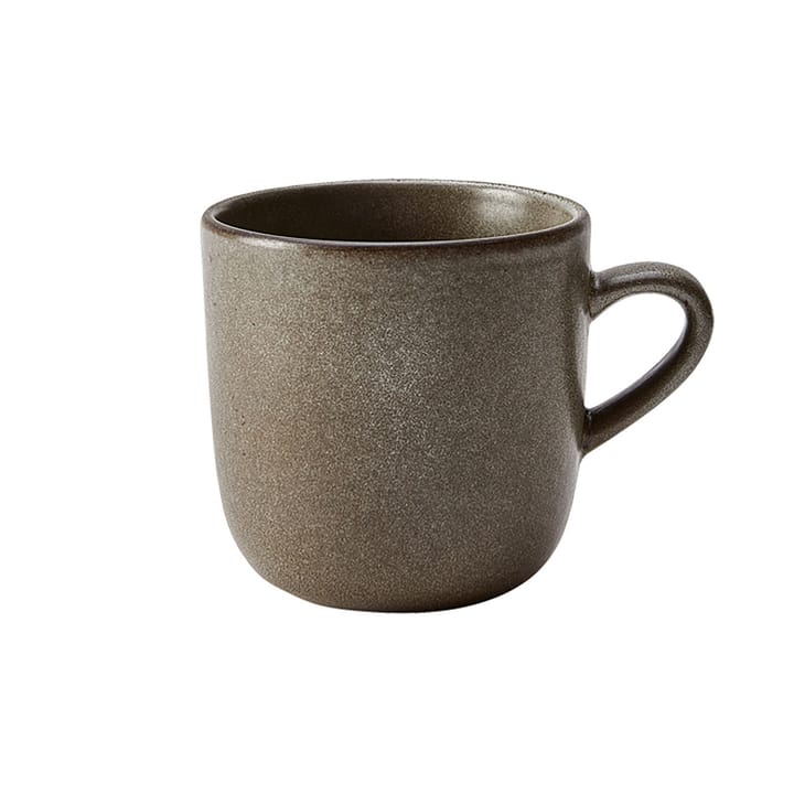 Raw mug with handle 20 cl - Forest brown - Aida