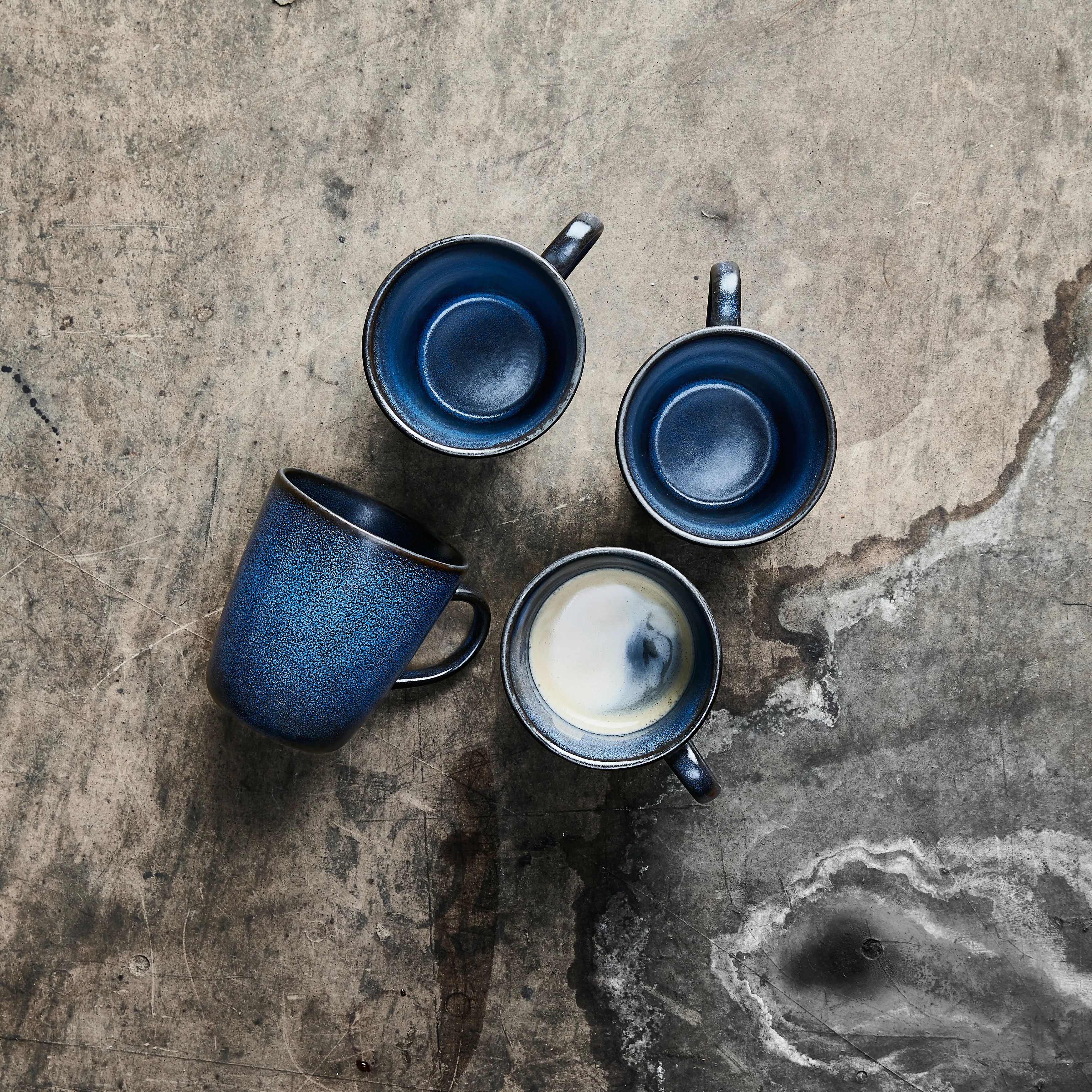 Raw mug with handle 35 cl 4-pack from Aida - NordicNest.com