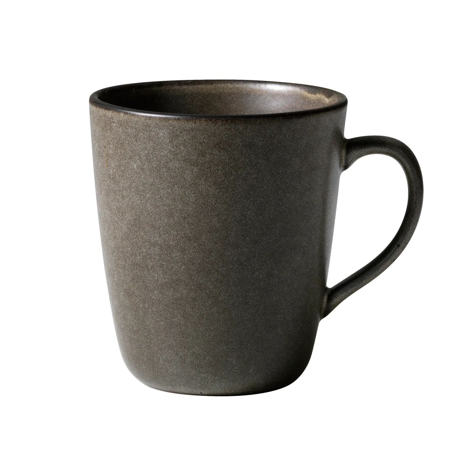 Raw mug with handle 35 cl, Forest brown Aida