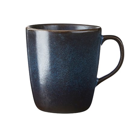 Raw mug with handle 35 cl - Midnight blue - Aida