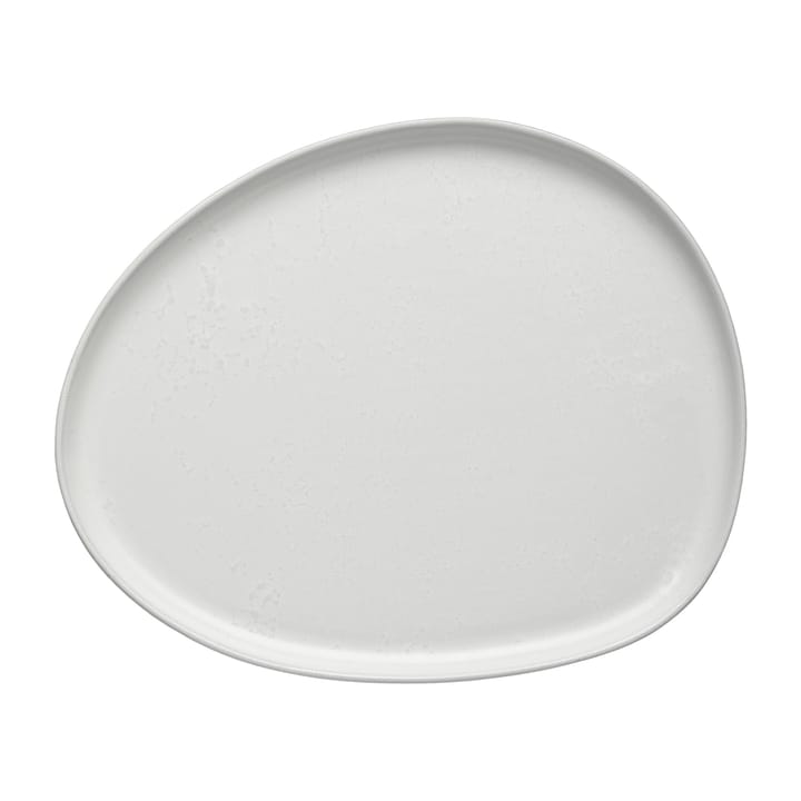 Raw Organic lunch plate 24x21 cm - Arctic White - Aida