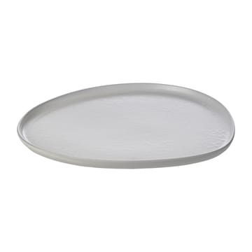 Raw Organic plate 29x25 cm - Arctic White - Aida