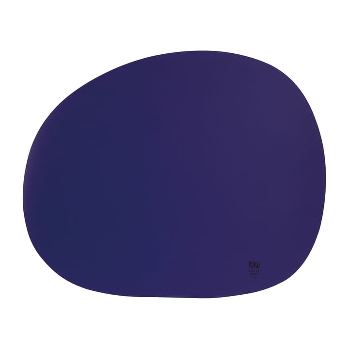 Raw placemat 41 x 33.5 cm - Azure blue - Aida