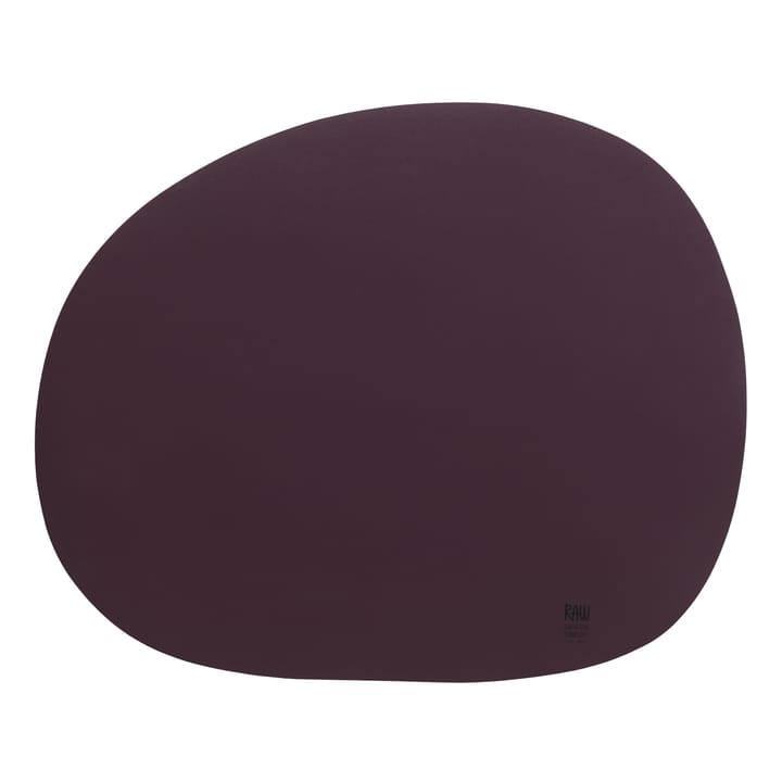 Raw placemat 41 x 33.5 cm, blackberry cordial Aida