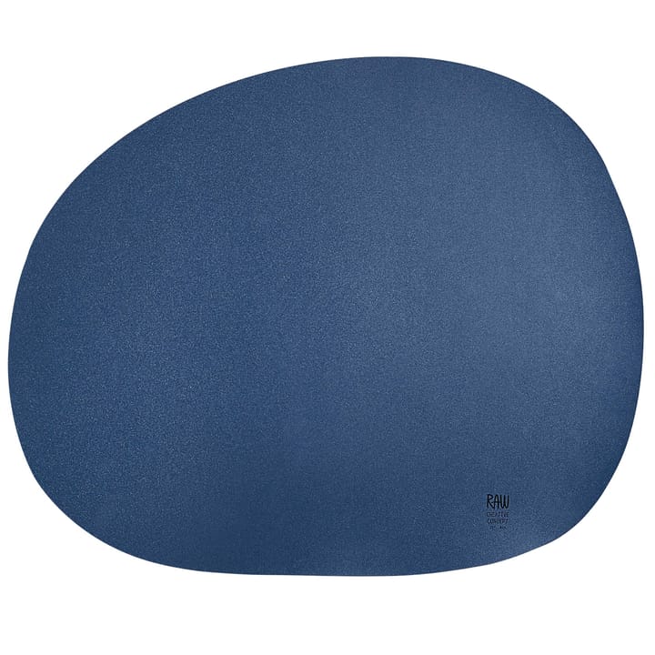 Raw placemat 41 x 33.5 cm - dark blue - Aida